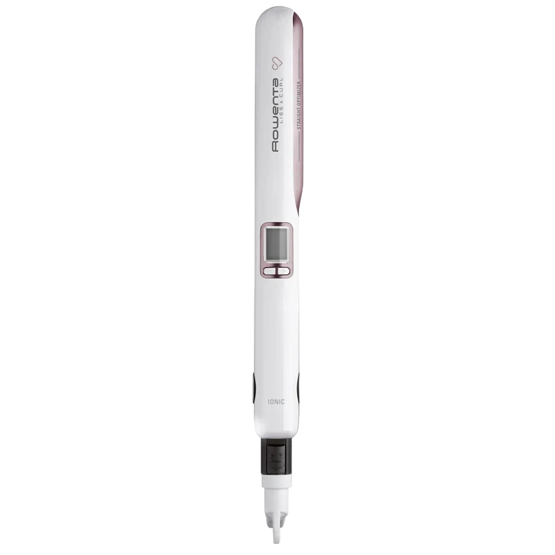 Placă de îndreptat părul rowenta premium care liss & curl sf7660f0, alb | roz 11