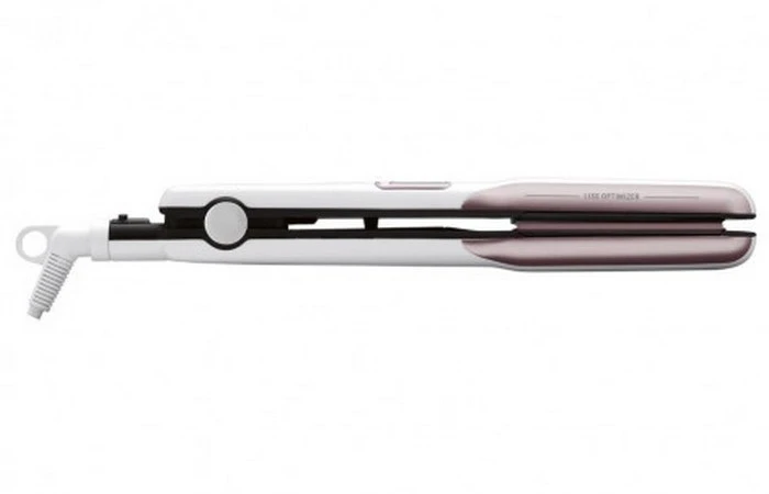 Placă de îndreptat părul rowenta premium care liss & curl sf7660f0, alb | roz 5