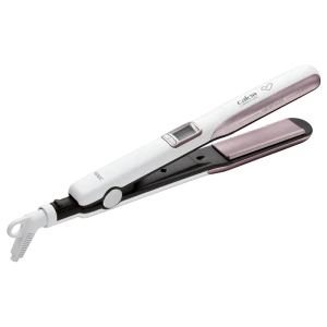 Placă de îndreptat părul rowenta premium care liss & curl sf7660f0, alb | roz Thumbnail 7
