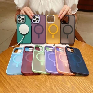 Чехол magsafe skin feeling samsung galaxy s26 dark зеленый чехол