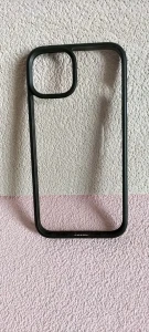 Прозрачный acrylic чехол iphone 13 черный чехол Thumbnail 4