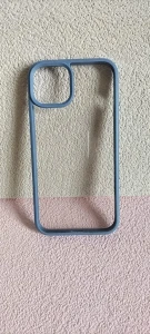 Прозрачный acrylic чехол iphone 13 черный чехол Thumbnail 2