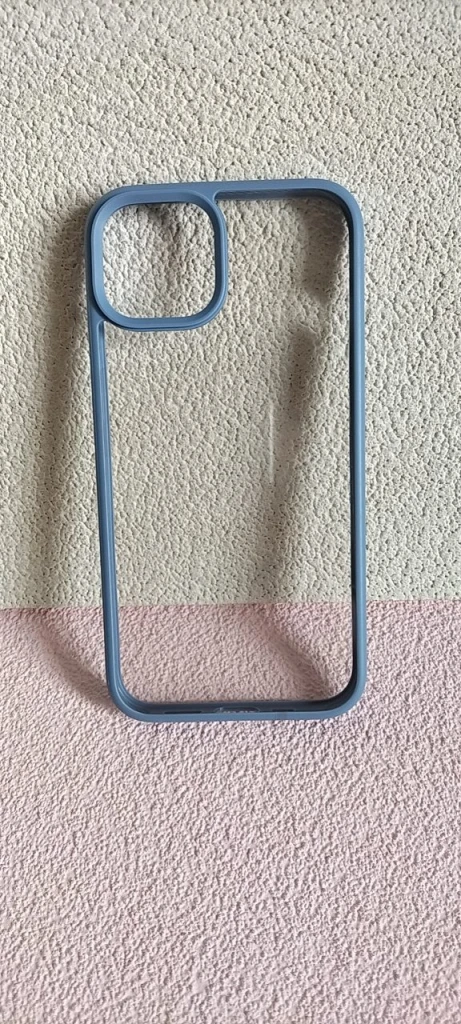 Прозрачный acrylic чехол iphone 13 черный чехол 2