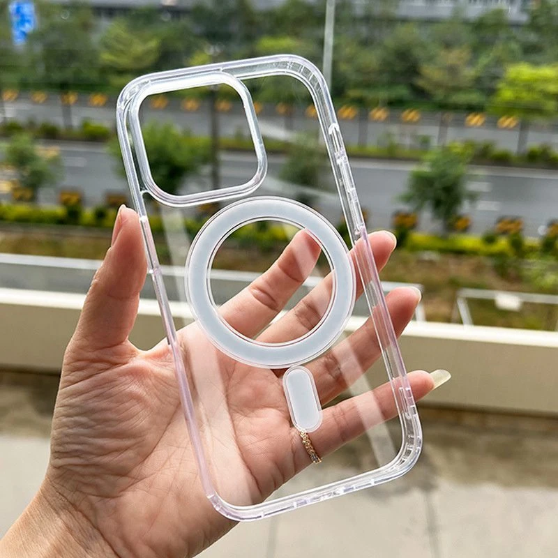Husă acrilică transparentă magsafe samsung galaxy a57 transparent husa 4