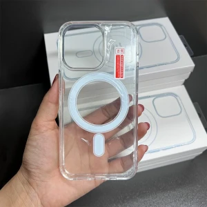 Прозрачный акриловый чехол magsafe samsung galaxy a57 прозрачный чехол