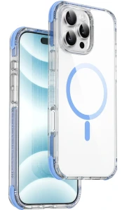Wiwu hybrid ultra 3d hcc-203 pentru iphone 17 pro 6.3 albastru husa