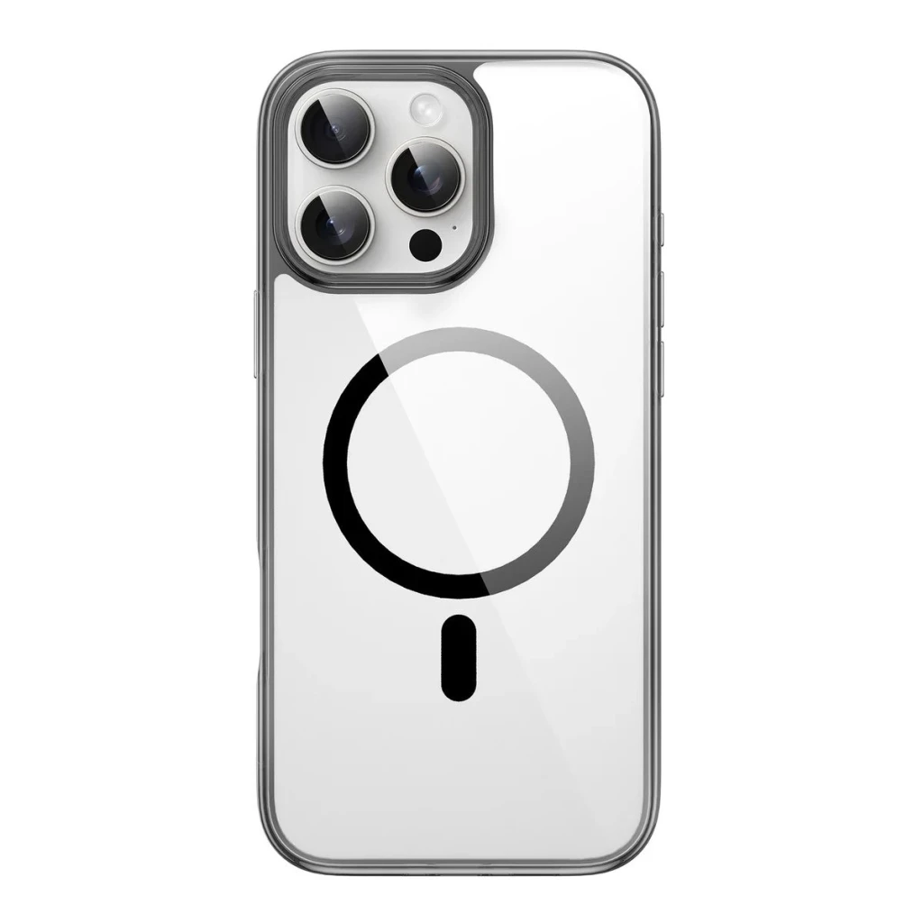 Wiwu ishield pro для iphone 16 mcc-101 прозрачный черный чехол 2