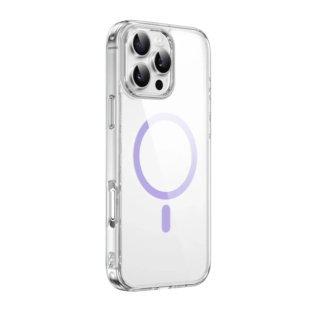 Wiwu ishield pro для iphone 16 mcc-101 прозрачный фиолетовый чехол 2
