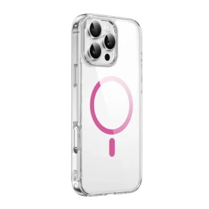 Wiwu ishield pro для iphone 16 pro mcc-101 прозрачный rose чехол