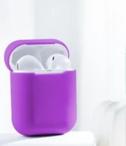 Xo - apple airpods silicon husă mov husa