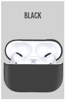 Xo apple airpods pro silicon чехол (without hanger) черный чехол 2