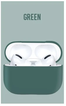 Xo apple airpods pro silicon husă (without hanger) verde husa 2