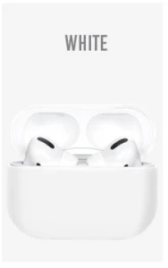 Xo apple airpods pro silicon husă (without hanger) alb husa