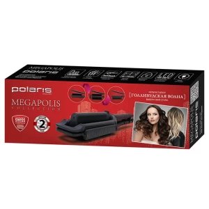 Стайлер polaris megapolis collection phs 6011kt, чёрный | фиолетовый Thumbnail 11