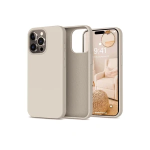 Xo k10b iphone 15 6.1" conventional liquid silicone husă pentru telefon gri husa