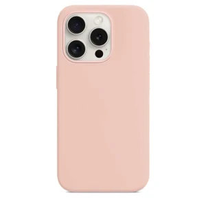 Xo k10b iphone 15 6.1" conventional liquid silicone husă pentru telefon roz husa