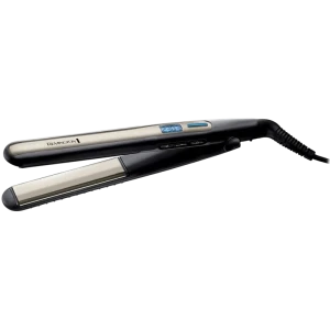 Placă de îndreptat părul remington sleek & curl s6500, negru | auriu