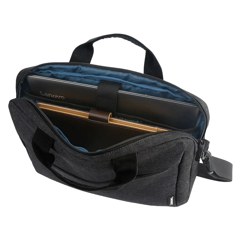 Сумка для ноутбука lenovo t210, 15.6", полиэстер, чёрный 10