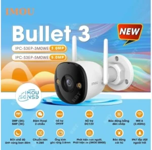 Ipc-s3ep-5m0we bullet 3 5мп 2.8мм