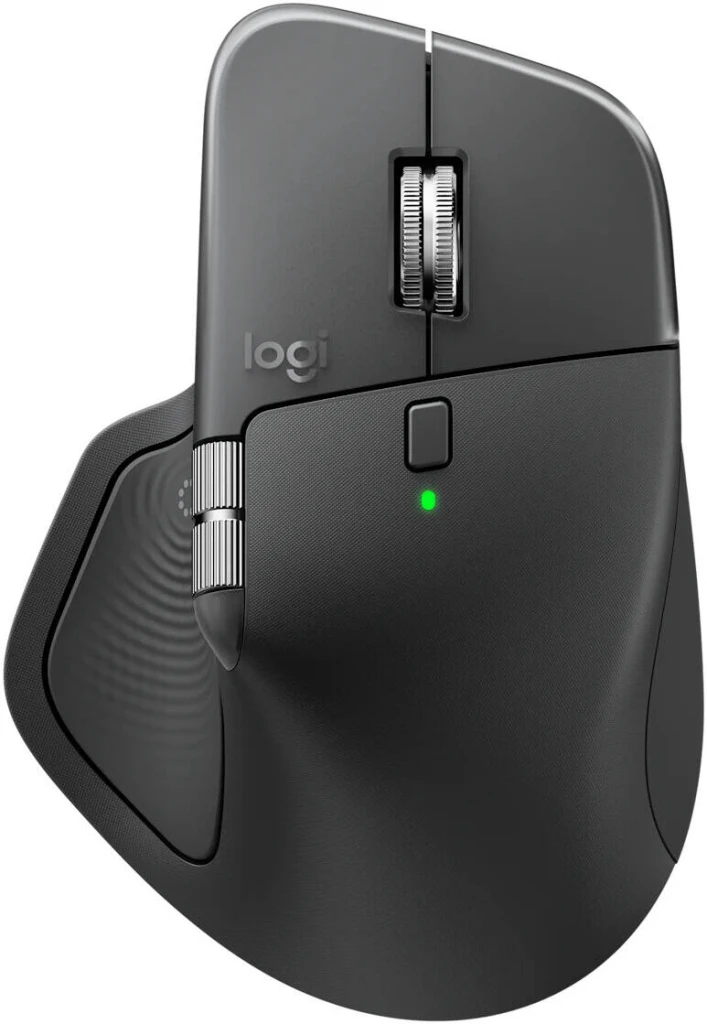 Logitech mx master 4  performance wireless mouse for business, graphite 2