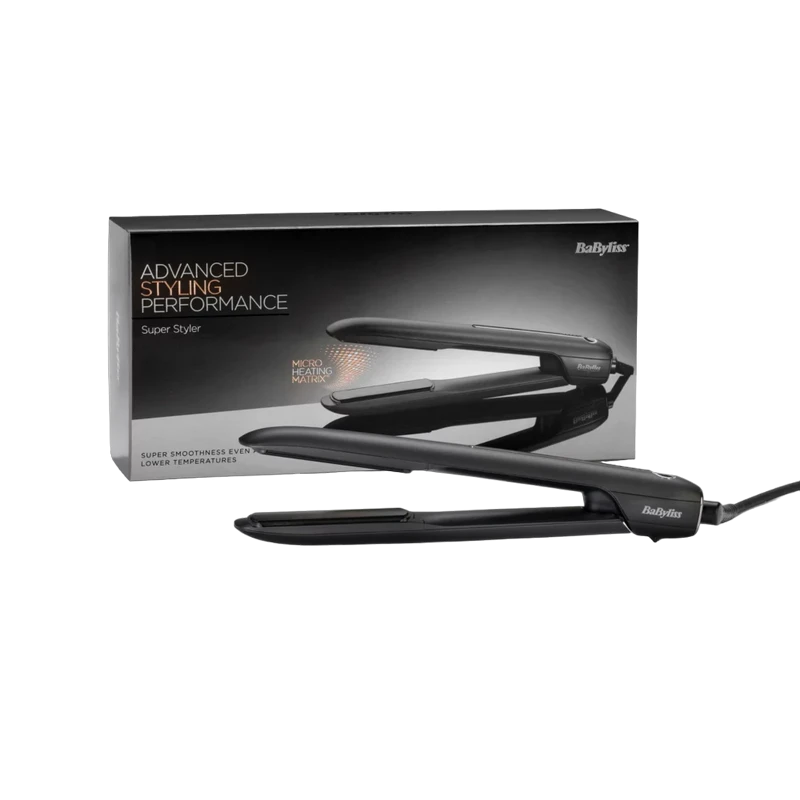 Placă de îndreptat părul babyliss st485e, negru 4