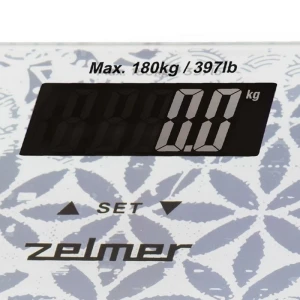 Электронные напольные весы zelmer zbs1012, белый Thumbnail 6
