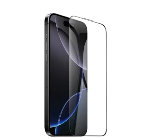 Hoco bear shield hd закаленное стекло на весь экран iphone 16e / iphone 14 / iphone 13 / iphone 13 pro (a777) черное защитное стекло