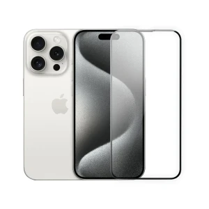 Wiwu iphone 16 pro iprivacy sticlă securizată pentru gt-015 transparentă neagră sticlă de protecție