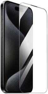 Hoco engraved 3d hd sticlă securizată 0.15mm iphone 16 (a39) neagră sticlă de protecție