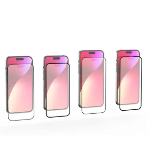 Xo fa5 2.5d anti-reflexie sticlă integrală pentru iphone 14 plus 6.7' neagră sticlă de protecție