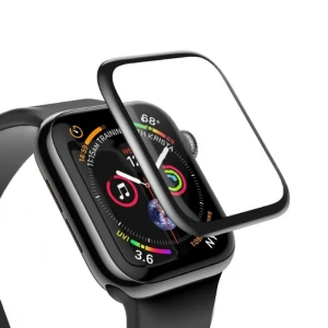 Xo fp1 3d integral curbată hd transparentă soft edge pentru iwatch 7 neagră 45mm sticlă de protecție Thumbnail 2