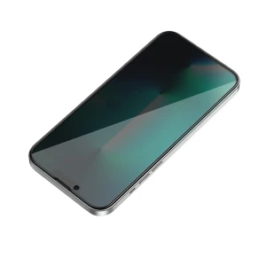 Hoco противоударная антишпионская закаленная пленка на весь экран для iphone 13 mini (a25) черное защитное стекло