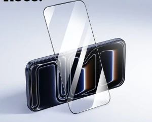 Hoco серия bear defense набор антистатических hd закаленных стекол на весь экран iphone xs max / iphone 11 pro max(g777) черное защитное стекло Thumbnail 4