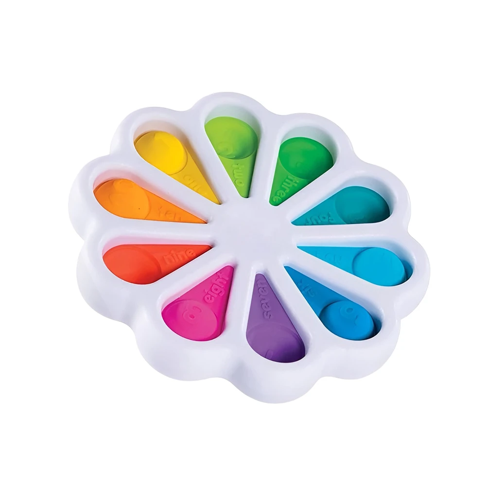 Simple dimple flower mix color  2