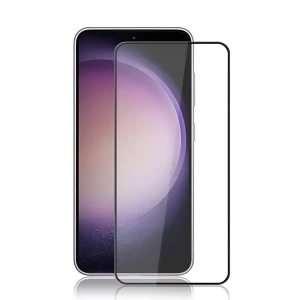 Защитное стекло biva tempered glass 5d для samsung s24, черное (1 шт)