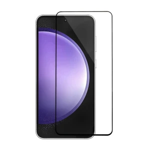 Защитное стекло biva tempered glass 5d для samsung s24fe, черное (1 шт)