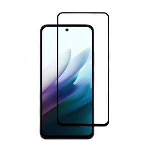 Защитное стекло biva tempered glass 5d для redmi 15 4g, черное (1 шт.)