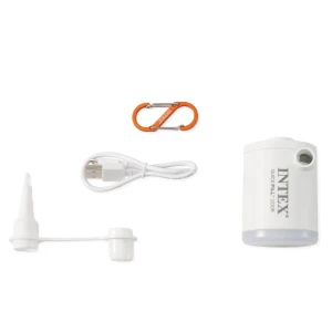 Intex pompă de aer electrică "quickfill usb200r", 2 duze Thumbnail 5