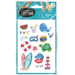 Set de tatuaje temporare pentru copii "istorii din vacanță", 64 buc. Thumbnail 4