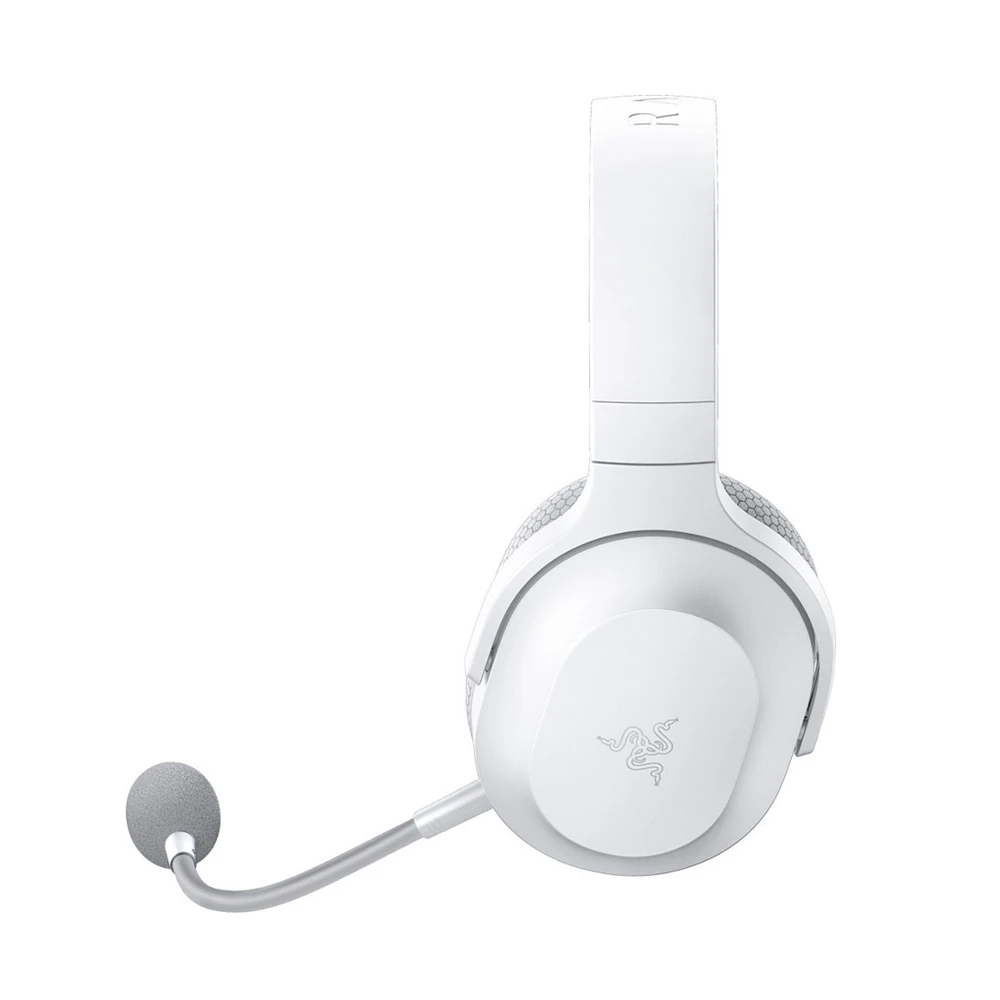 Razer headset barracuda x (2022) wireless mercury white 3