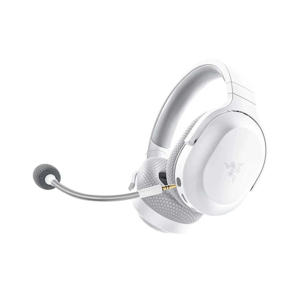 Razer headset barracuda x (2022) wireless mercury white 2