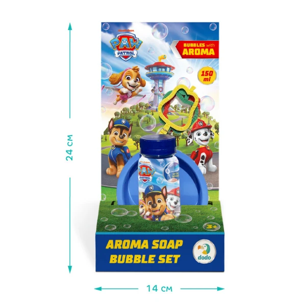 Set pentru baloane de săpun „patrula cățelușilor”, 150 ml 4