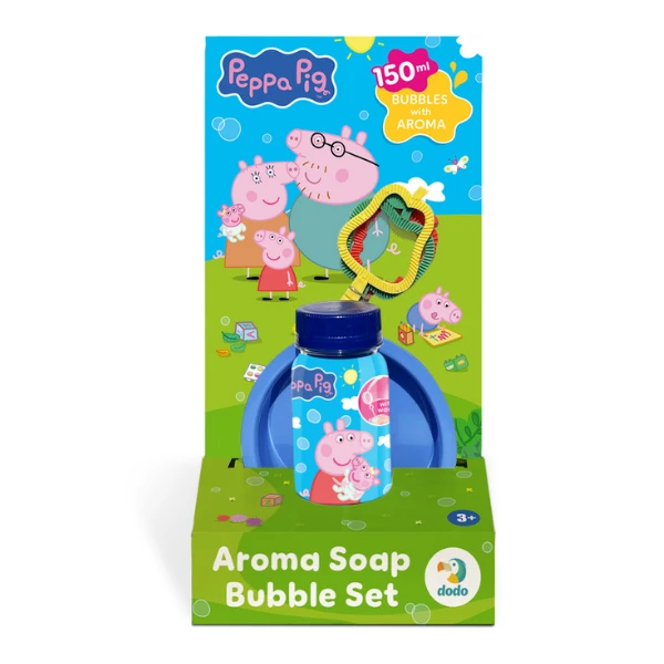 Set pentru baloane de săpun „purcelușa peppa”, 150 ml 4