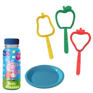 Set pentru baloane de săpun „purcelușa peppa”, 150 ml Thumbnail 2