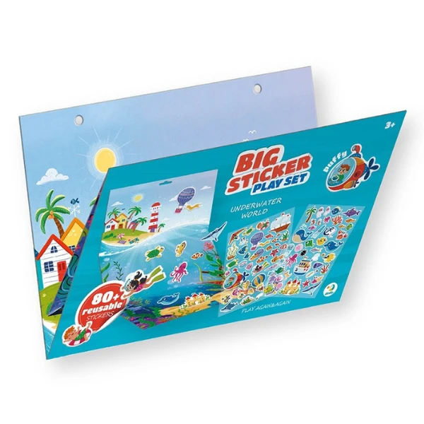 Set de joacă cu stickere dodo „lumea subacvatică” 7