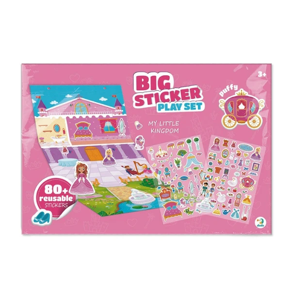 Set de joacă cu stickere dodo „micul meu regat” 3