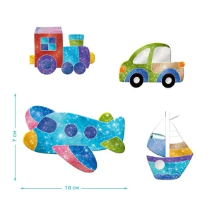 Set magnetic creativ cu folie „transport” Thumbnail 5