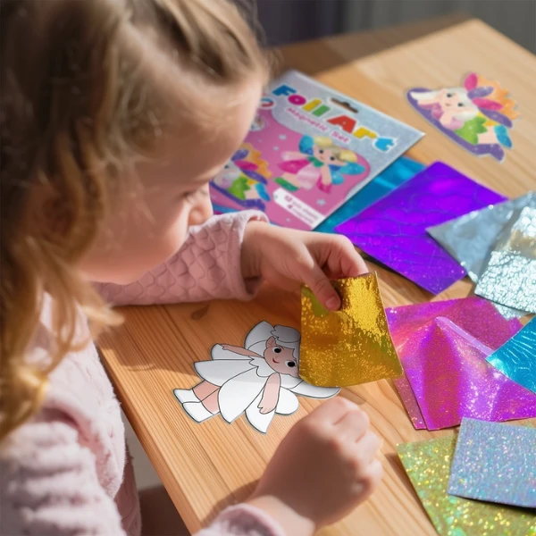 Set magnetic creativ cu folie „zânele pădurii” 9