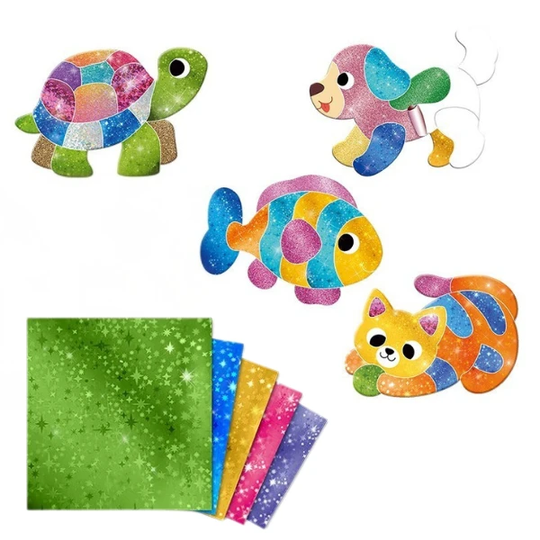 Set magnetic creativ cu folie "animale de companie" 2