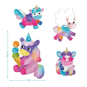 Set magnetic creativ cu folie „unicorni” Thumbnail 6